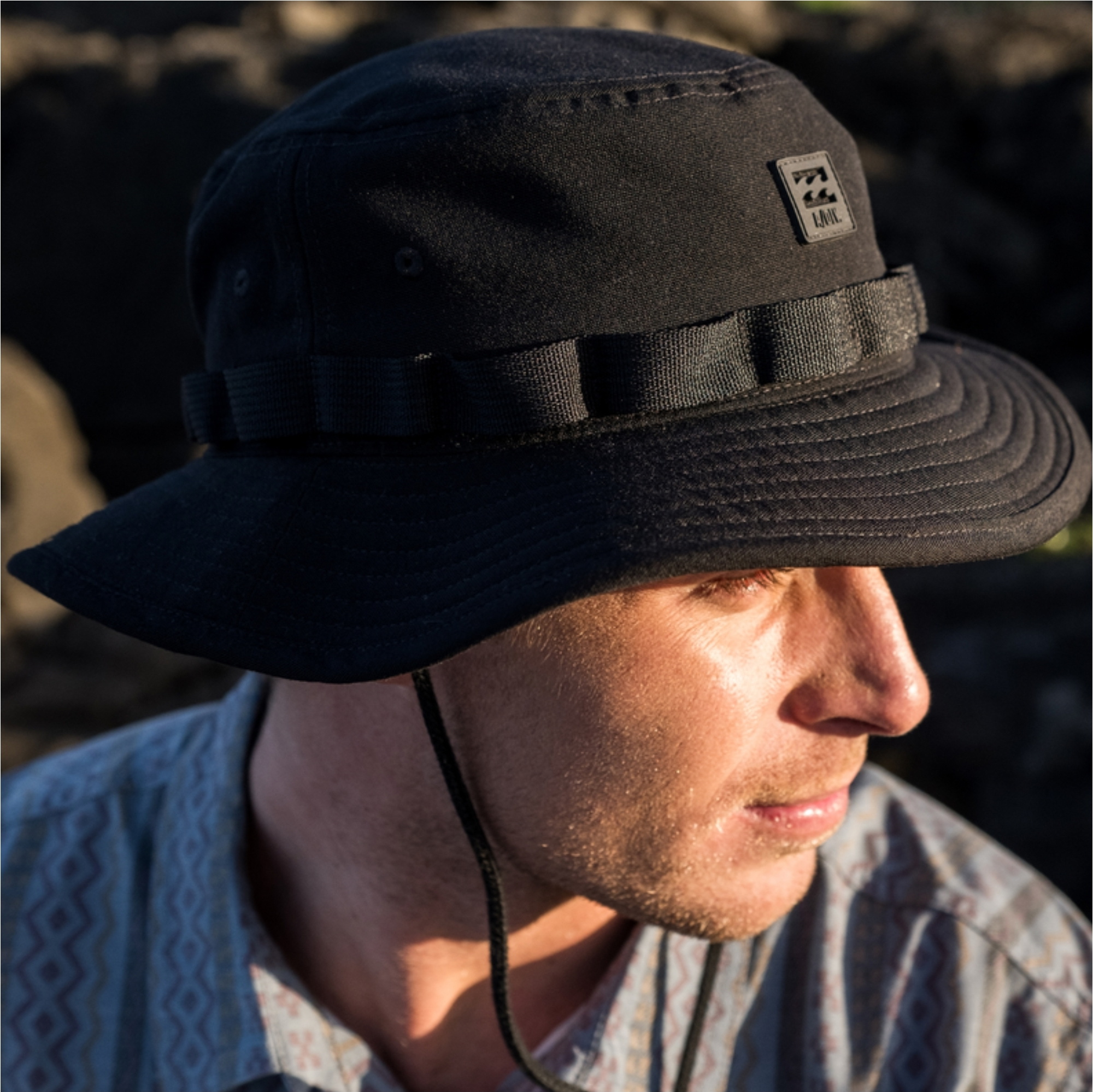 2026 Billabong Männer Adiv Boonie Hat ABYHA00458 - Black